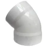 CODO PVC DE 45° X 2½"