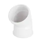 CODO PVC NOVAHOL UNICOPLE DE 45° X 110 MM