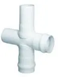 CRUZ PVC DE 6" X 6"