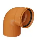 CODO PVC ALCANTARILLADO DE 90° X 160 MM