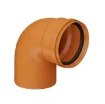 CODO PVC ALCANTARILLADO DE 90° X 200 MM