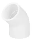 CODO PVC HCO. C-40 CEM. DE 45° X 6"