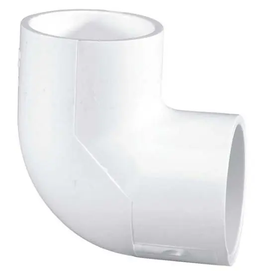 CODO PVC HCO. C-40 CEM. DE 90° X 6"