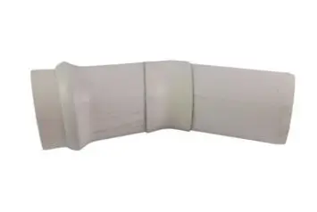 CODO PVC MET. DE 22° X 160 MM C-5