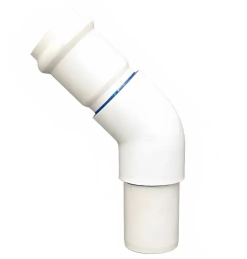 CODO PVC MET. DE 45° X 355 MM C-10