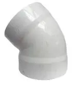 CODO PVC SANIT. DE 45° X 75 MM