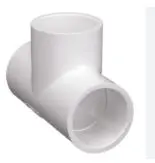 TEE PVC DE 1½" X 1½"