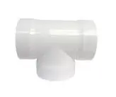 TEE PVC DE 4" X 2"