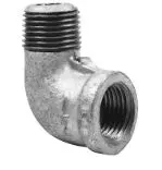 CODO GALV. DE 90° X ½" MUELLER