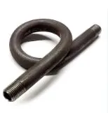 COLA DE COCHINO DE ACERO CED-40 DE ¼"