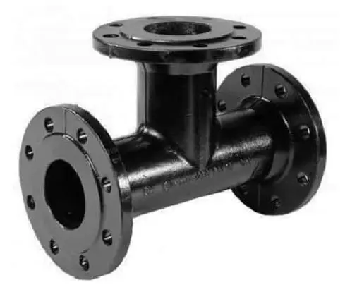 TEE DE FO.FO. DE 2½" X 2½"