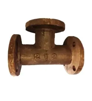 TEE DE FO.FO. DE 2" X 2"
