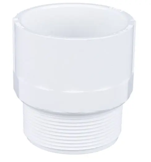 ADAPTADOR MACHO BLANCO PARA PEAD LISO DE 2"