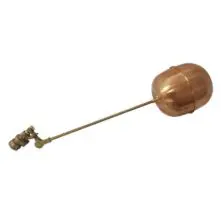 VALVULA A.P DE 2" C/FLOT. DE COBRE No.12 Y VARILLA DE ½