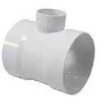 [01T4X212] TEE PVC DE 4" X 2½"