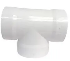 [01TS112X112] TEE PVC SANIT. DE 38 X 38 MM