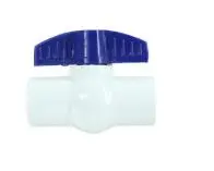 [01VEC404] VALVULA ESFERA DE PVC C-40 DE 4"