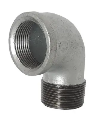 [02CCHM90X12] CODO GALV. DE 90° X ½" CHM