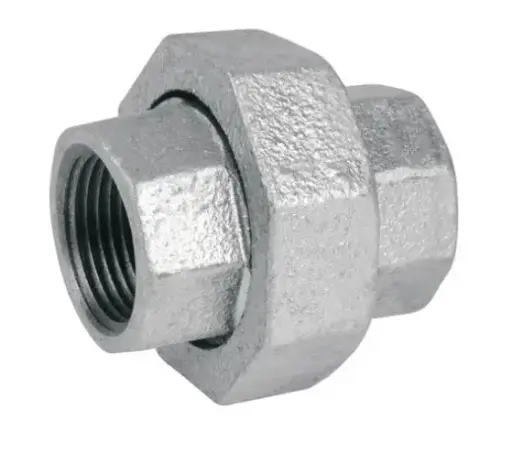 [02TU212] TUERCA UNION GALV. DE 2½" MUELLER