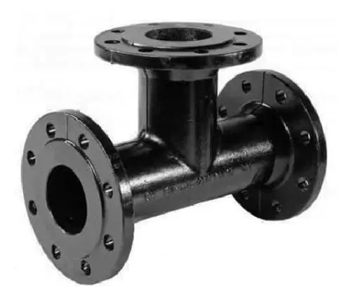 [03T10X2] TEE DE FO.FO. DE 10" X 2"