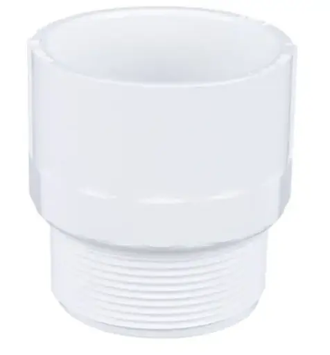 [04AMP2] ADAPTADOR MACHO BLANCO PARA PEAD LISO DE 2"