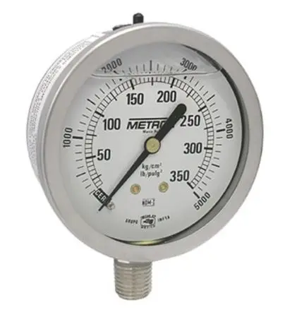[05MCG2120A14] MANOMETRO C/GLICERINA DE 2½" DE 0 A 14 KG.