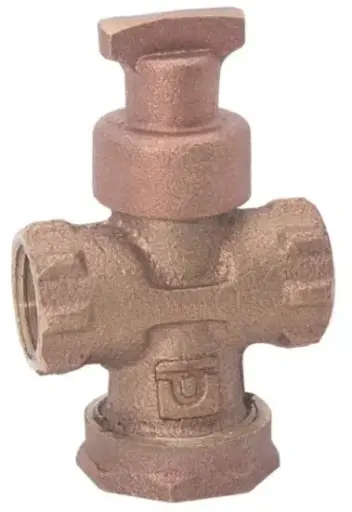 [05VBC12] VALVULA DE BANQUETA DE COBRE DE ½" ( B-20-13 )